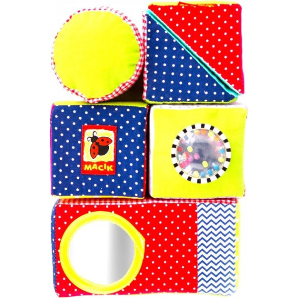 Набір кубиків "Мякий конструктор" МС 090602-01