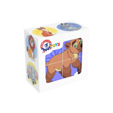 Розвиваючі кубики "Дикі тварини" ТехноК 1820TXK (1820TXK)