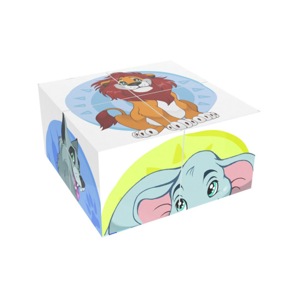 Розвиваючі кубики "Дикі тварини" ТехноК 1820TXK (1820TXK)