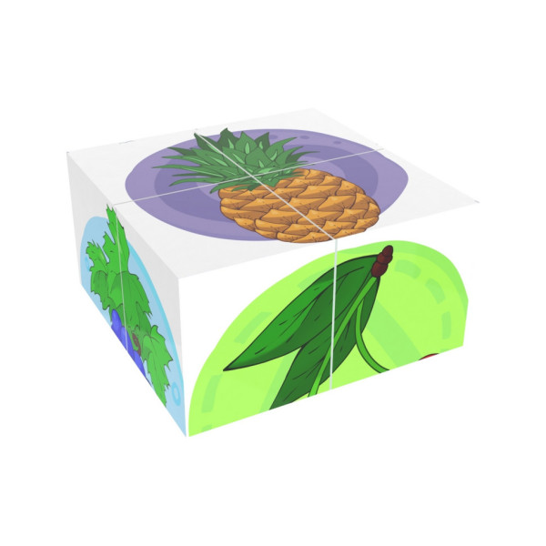 Розвиваючі кубики "Фрукти" ТехноК 1332TXK (1332TXK)