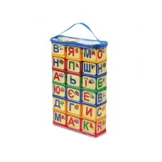 Детские развивающие кубики "Азбука" 70576 на укр. языке