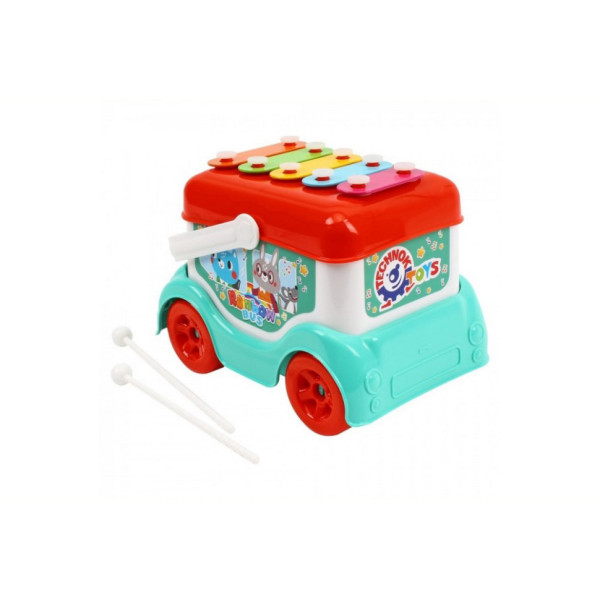 Детская музыкальная игрушка "Автобус-ксилофон" 9857TXK(9857TXK)