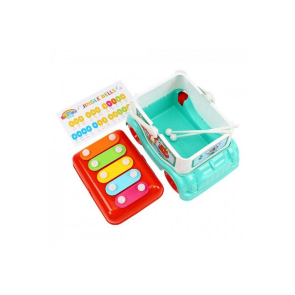 Детская музыкальная игрушка "Автобус-ксилофон" 9857TXK(9857TXK)