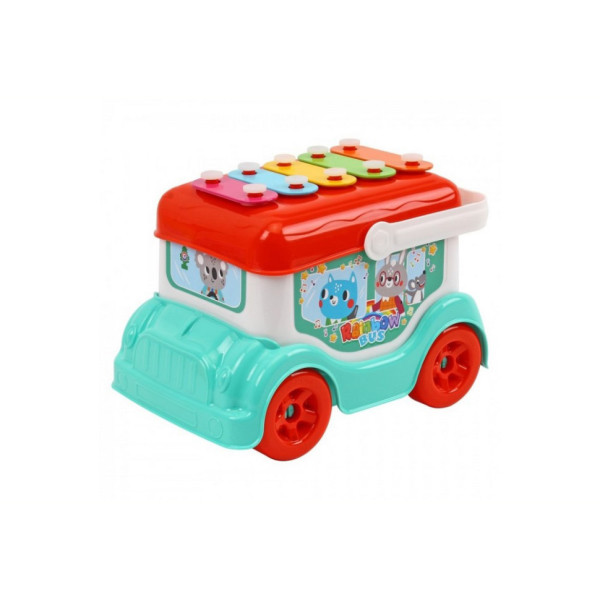 Детская музыкальная игрушка "Автобус-ксилофон" 9857TXK(9857TXK)