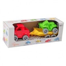 Игровой набор авто эвакуатор "Kid cars Sport" 39543 пикап и квадроцикл