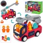 Детская Пожарная машинка Hola Toys E9998-HL со светом и звуком