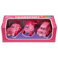 Дитячий іграшковий набір "Транспорт Міні" 8003TXK у наборі 3 штуки (8003TXK)
