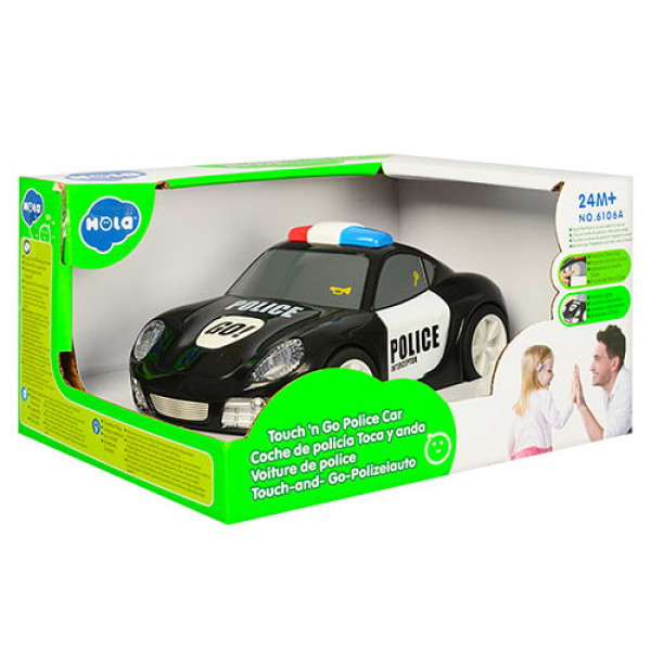 Іграшкова машинка Поліція 6106A зі звуком і світлом