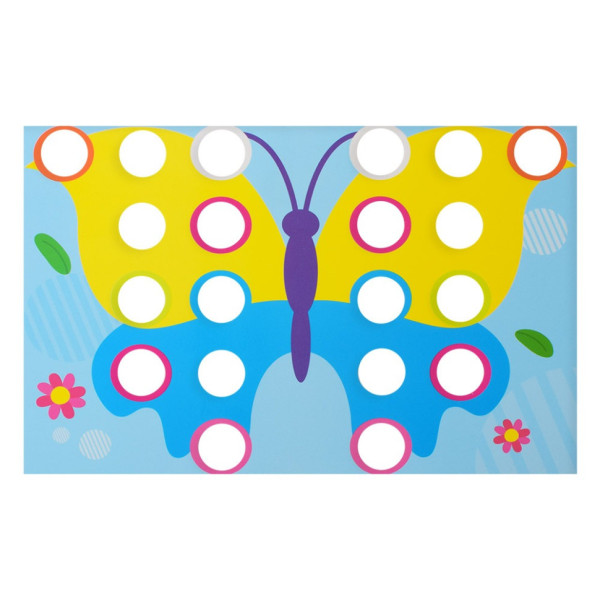 Дитяча мозаїка з великими деталями 669, 9 картинок (669)