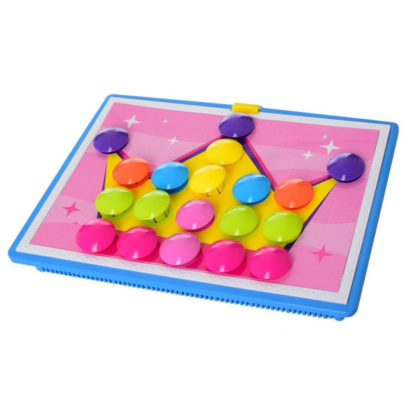 Дитяча мозаїка з великими деталями 669, 9 картинок (669)