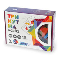Дерев'яна гра "Трикутна мозаїка" Kupik 900194, 64 деталі (900194)