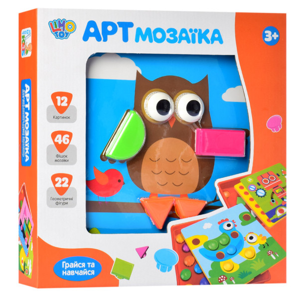 Дитяча мозаїка 808-9, 12 картинок (808-9Mozaik)