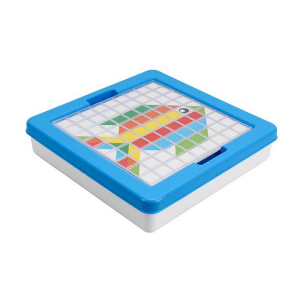 Дитячий розвиваючий набір "Мозаїка" 2215TXK 125 фішок, 6 шаблонів (2215TXK)