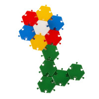 Дитяча мозаїка-пазл №3 1-144, 40 деталей Ø60мм (1-144)