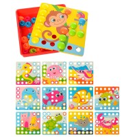 Детская развивающая мозаика SK 0003, 35 фишек