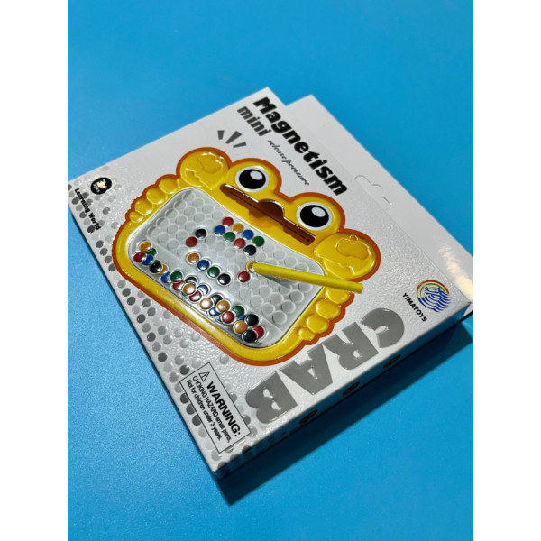 Дитяча магнітна мозаїка YM-80 дощечка, паличка (YM-80)