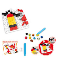 Дитяча розвиваюча мозаїка 6990, 128 деталей  Вогнегасник (6990-6)