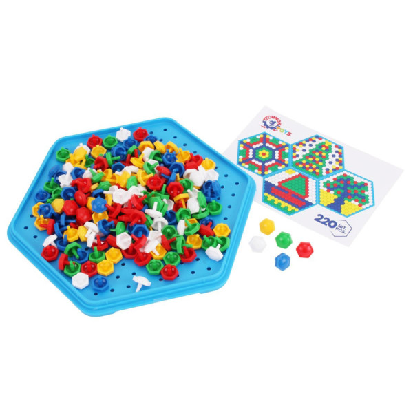 Мозаїка "Кольоровий світ" (220 елементів) Технок 2070TXK, 220 фішок (2070TXK)