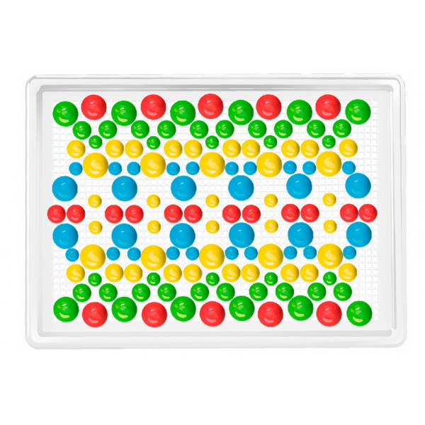 Дитяча розвиваюча мозаїка №7 2100TXK, 300 фішок