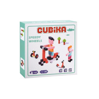 Дерев'яна іграшка Мозаїка MD 1776(Turquoise) кубики, наклейки, 200 деталей (MD 1776(Turquoise))