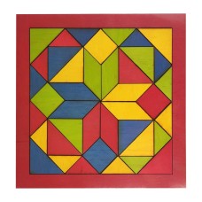 Дитяча мозаїка "Геометрика"172401 дерев'яна