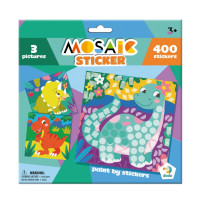 Детский набор для творчества мозаика "Динозавры" 300898 со стикерами(300898)