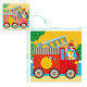 Дитячий набір для творчості мозаїка "Транспорт" 300899 зі стікерами (300899)