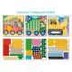 Дитячий набір для творчості мозаїка "Транспорт" 300899 зі стікерами (300899)