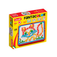 Розвиваючий набір мозаїки Quercetti 0920-Q, дошка 22х16 см 160 штук (0920-Q)