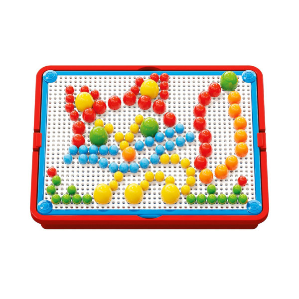 Розвиваючий набір мозаїки Quercetti 0920-Q, дошка 22х16 см 160 штук (0920-Q)