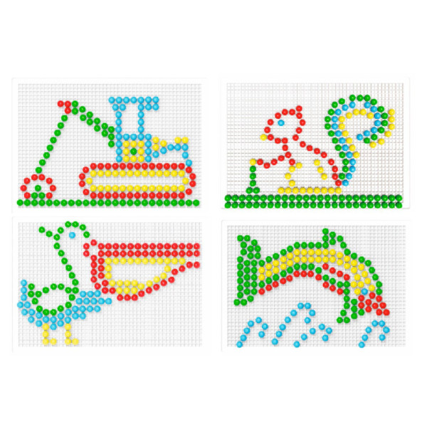 Іграшка "Мозаїка 4 ТехноК", арт.3367TXK, 340 фішок (3367TXK)