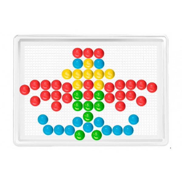 Дитяча розвиваюча мозаїка 3381TXK, 140 фішок (3381TXK)
