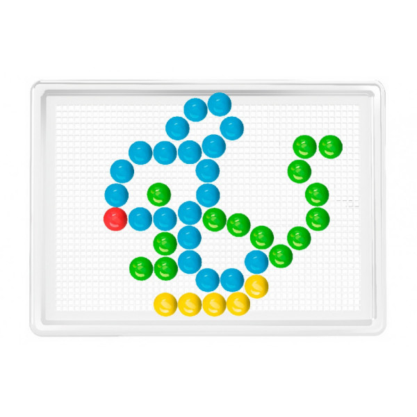 Дитяча розвиваюча мозаїка 3381TXK, 140 фішок (3381TXK)