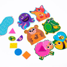 Розвиваюча мозаїка «Звірятка» ZB2002-05 дерев'яна (ZB2002-05)