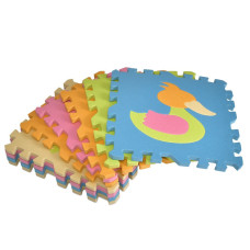 Дитячий килимок Мозаїка "Тварини" MR 1288, 9 деталей, EVA, 31х31 см (MR 1288)