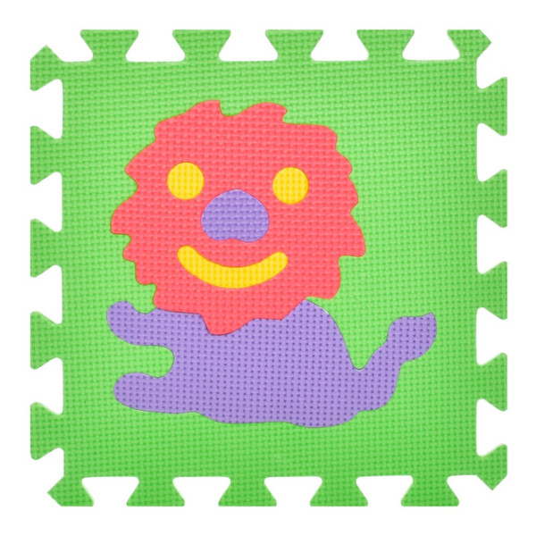 Дитячий килимок Мозаїка "Тварини" M 0376-1, 10 деталей, EVA, 30х30 см (M 0376-1)