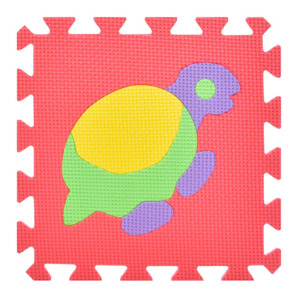 Дитячий килимок Мозаїка "Тварини" M 0376-1, 10 деталей, EVA, 30х30 см (M 0376-1)