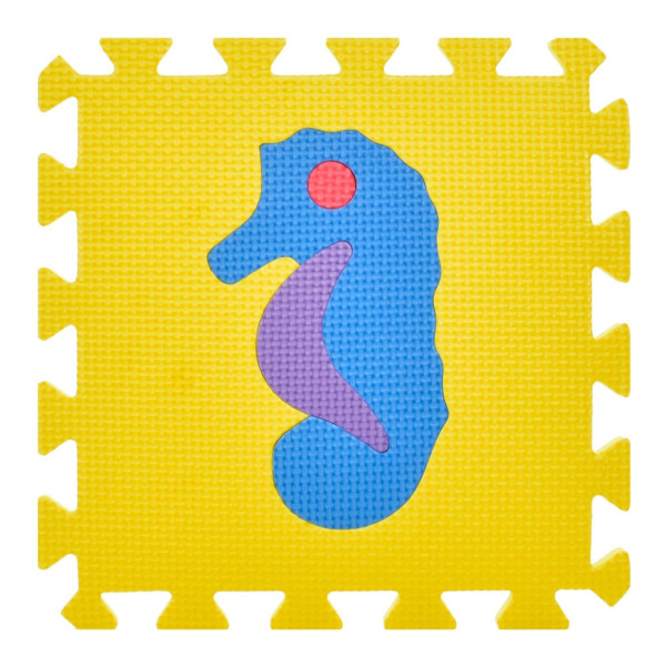 Дитячий килимок Мозаїка "Тварини" M 0376-1, 10 деталей, EVA, 30х30 см (M 0376-1)