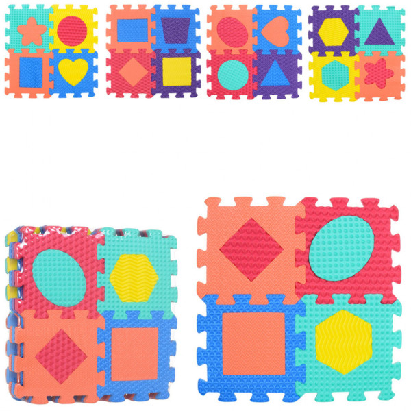 Детский игровой коврик Мозаика M 2624, 20 деталей