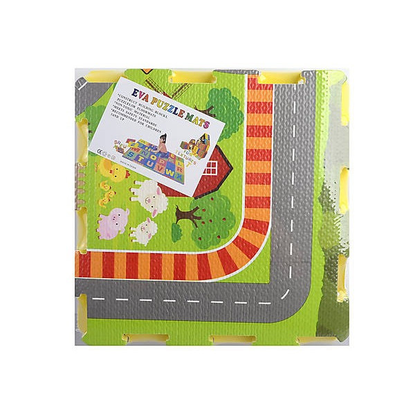 Коврик пазл фомовый EVA1907 6 деталей