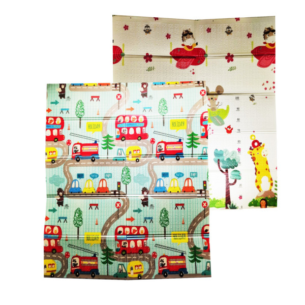 Термоковрик двухсторонний Транспорт K6601-1, 120х180 см