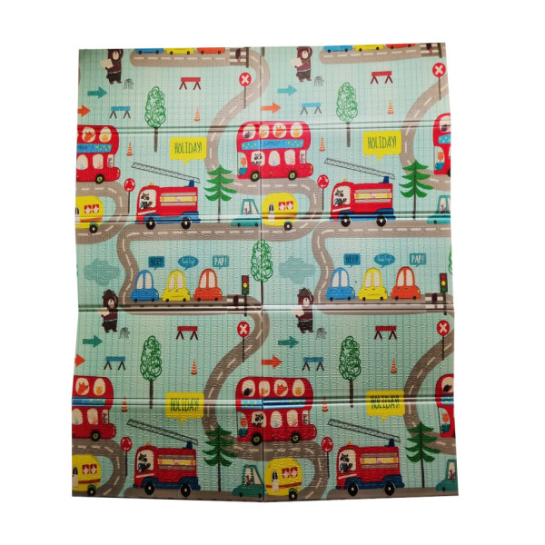 Термоковрик двухсторонний Транспорт K6601-1, 120х180 см