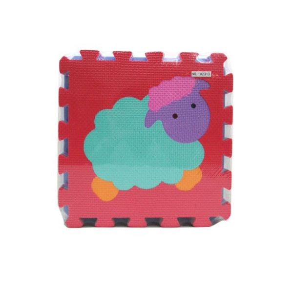 Детский коврик пазл A2313, 10 пластин