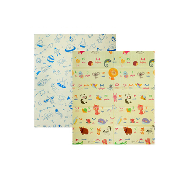 Детский термоковрик складной  MR 0586-2 двухсторонний 150-180 см