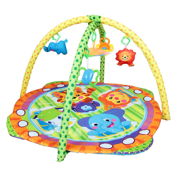 Развивающий детский коврик PB101-2-3-4, подвески 5 шт, 95-95 см