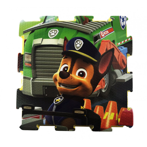 Коврик-пазл Щенячий патруль GM1710271P из 9 деталей