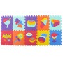 Детский  коврик мозаика Сладости M3516, 10 деталей из материала EVA