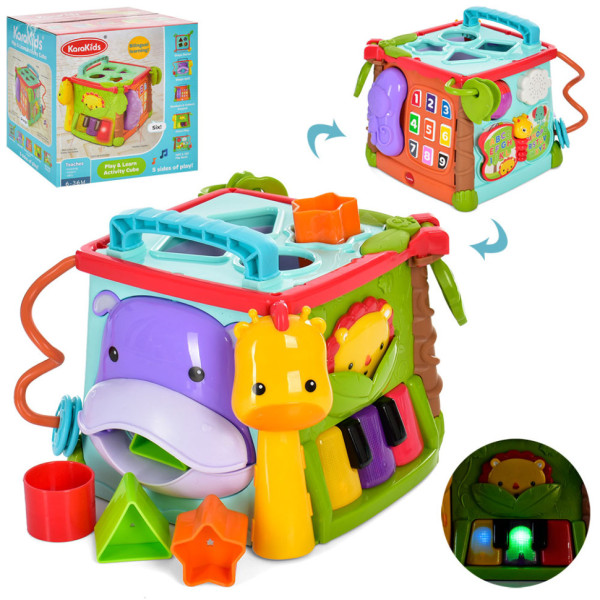 Розвиваючий Сортер KK2697 англійські літери та цифри (KK2697)