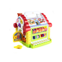 Дитячий ігровий центр"Теремок" 9196 з сортером і звуком Різнокольоровий (9196(Multicolor))