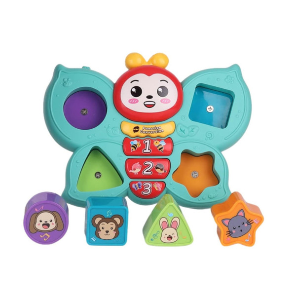 Дитяча іграшка-сортер "Метелик" 855-156A з музикою (855-156A)